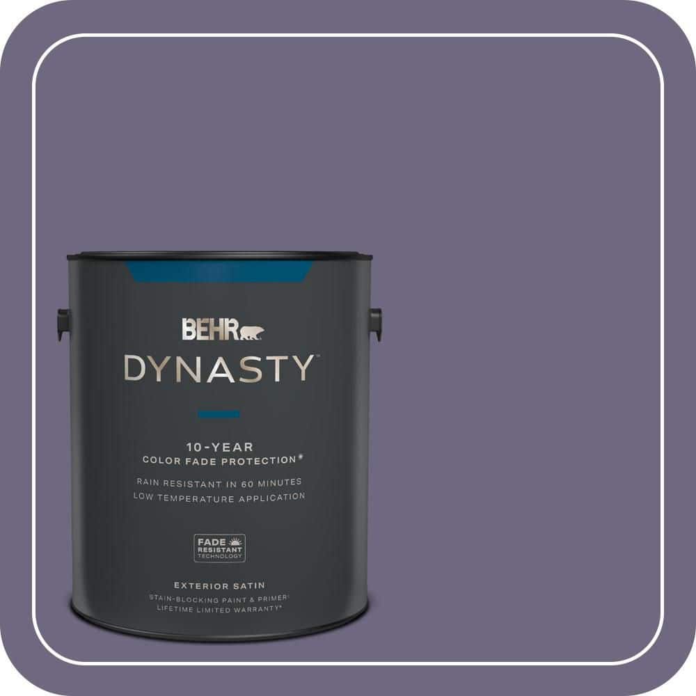 BEHR DYNASTY 1 gal. #S570-6 New Orleans Satin Enamel Exterior Stain-Blocking Paint & Primer