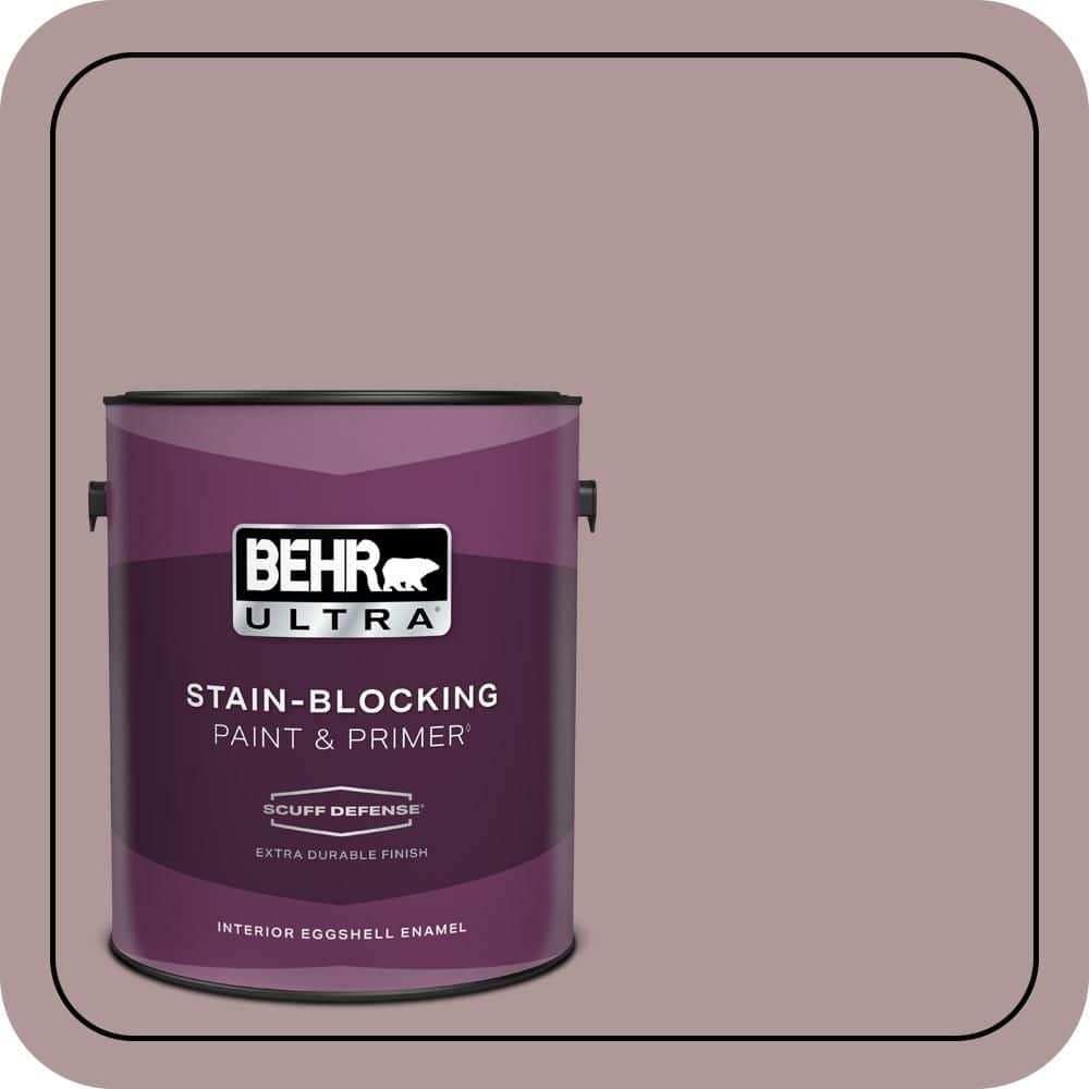 BEHR PREMIUM PLUS #110F-4 Heirloom Orchid Enamel Low Odor & Primer (1)