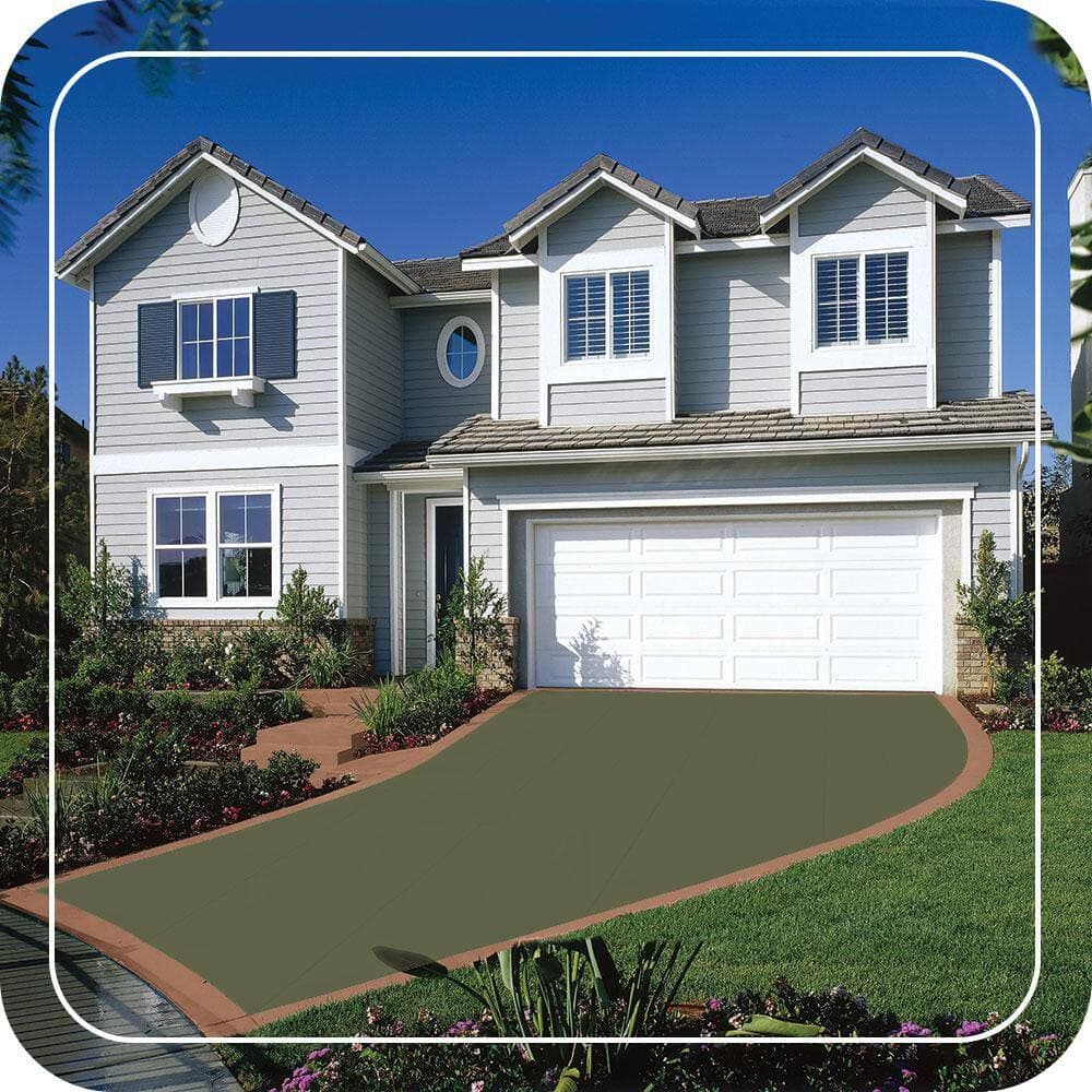 BEHR PREMIUM #S380-7 Self-Priming 1-Part Epoxy Satin Interior/Exterior Concrete and Garage Floor Paint (3)