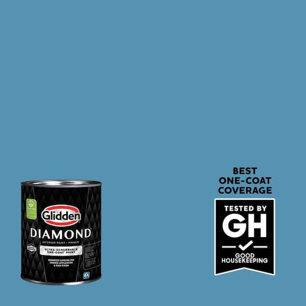 Glidden Diamond 1 qt. Vanity PPG1157-5 Satin Interior Paint with Primer (2)