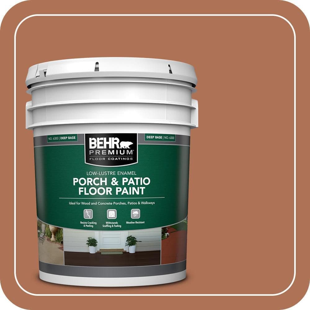 BEHR PREMIUM #PPU3-15 Textured Low-Lustre Enamel Interior/Exterior Porch and Patio Anti-Slip Floor Paint (1)