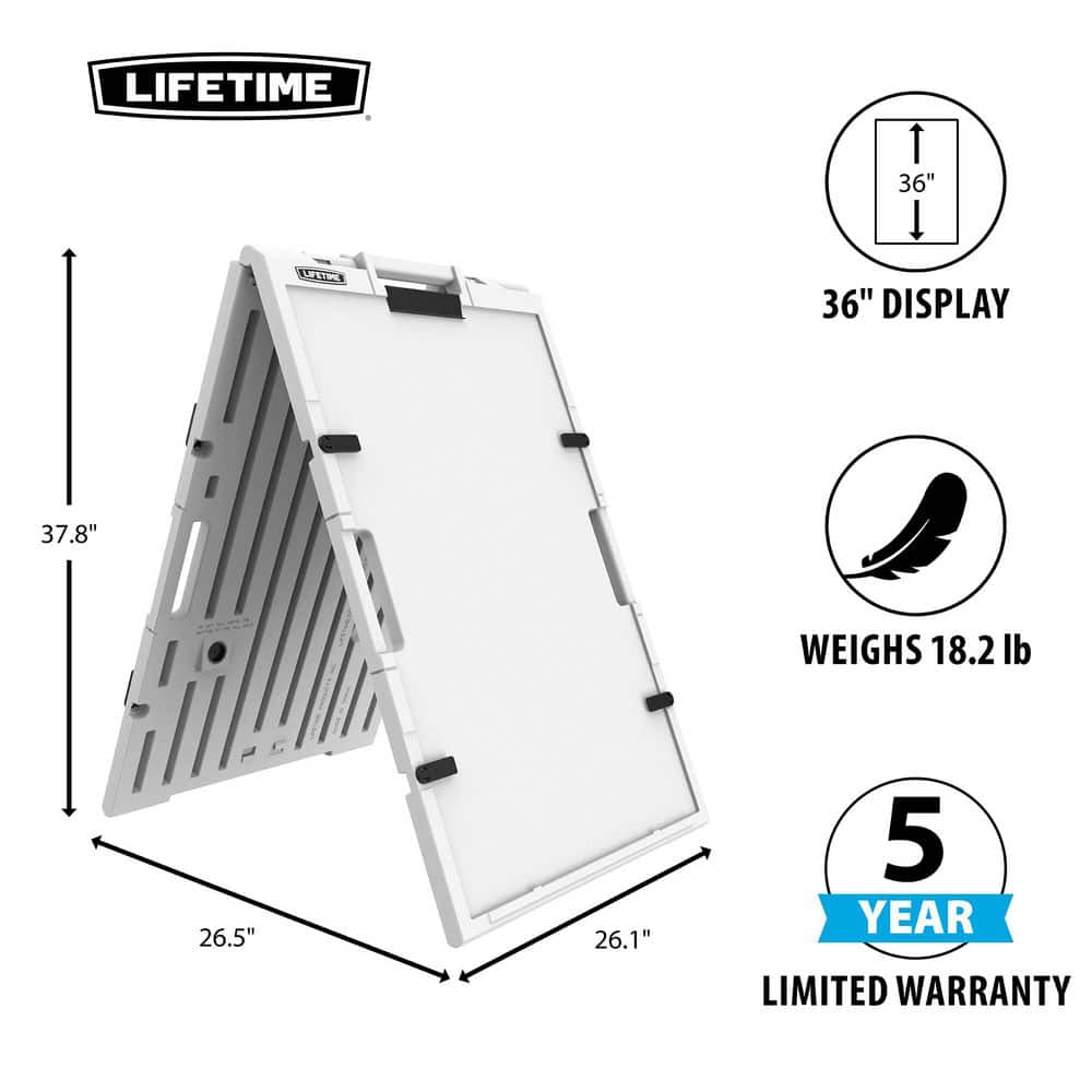 Lifetime A-Frame Sidewalk Sign (2)