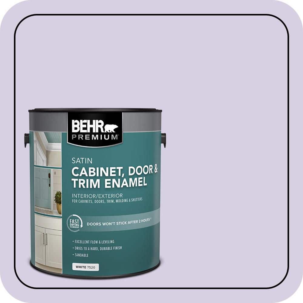BEHR PREMIUM 1 gal. #M560-2 Fanciful Satin Enamel Interior/Exterior Cabinet, Door & Trim Paint