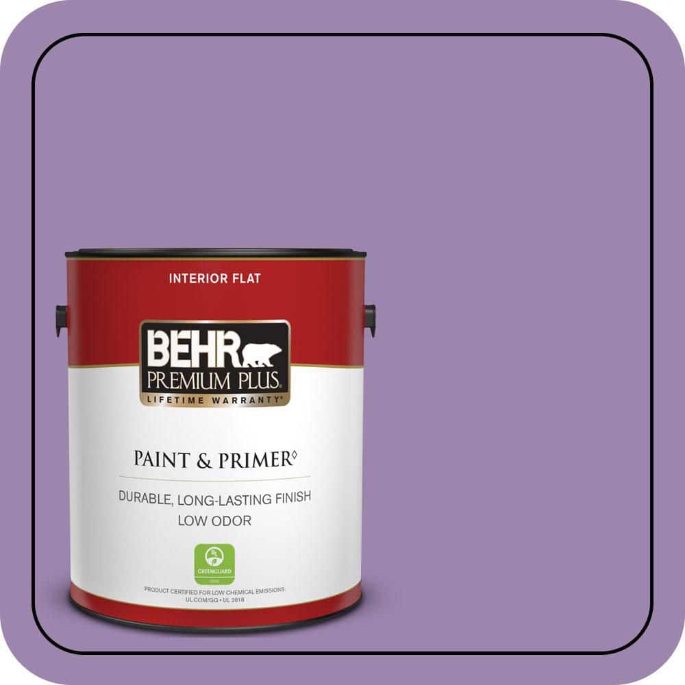 BEHR PREMIUM PLUS 1 gal. #M570-5 Celeb City Flat Low Odor Interior Paint & Primer