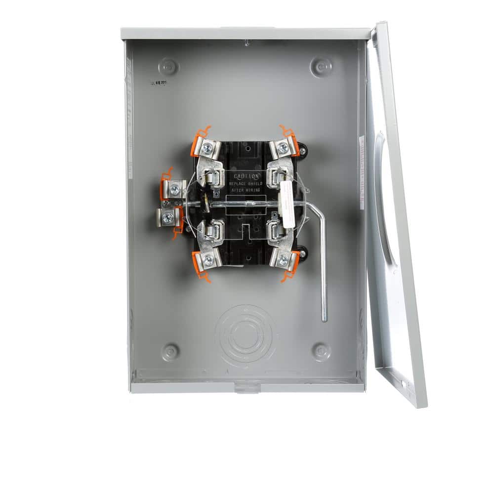 Siemens 200 Amp 4 Jaw Lever-Bypass Ringless Overhead/Underground Fed Meter Socket (2)