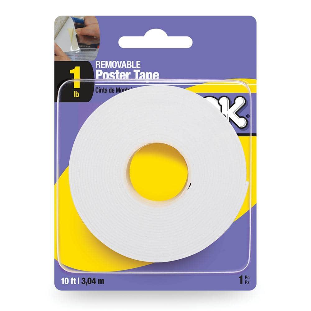 OOK 10 ft. Removable Adhesive Poster Tape (2)
