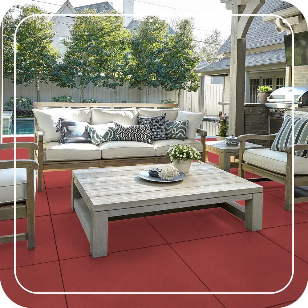 BEHR PREMIUM #M150-7 Textured Low-Lustre Enamel Interior/Exterior Porch and Patio Anti-Slip Floor Paint (3)