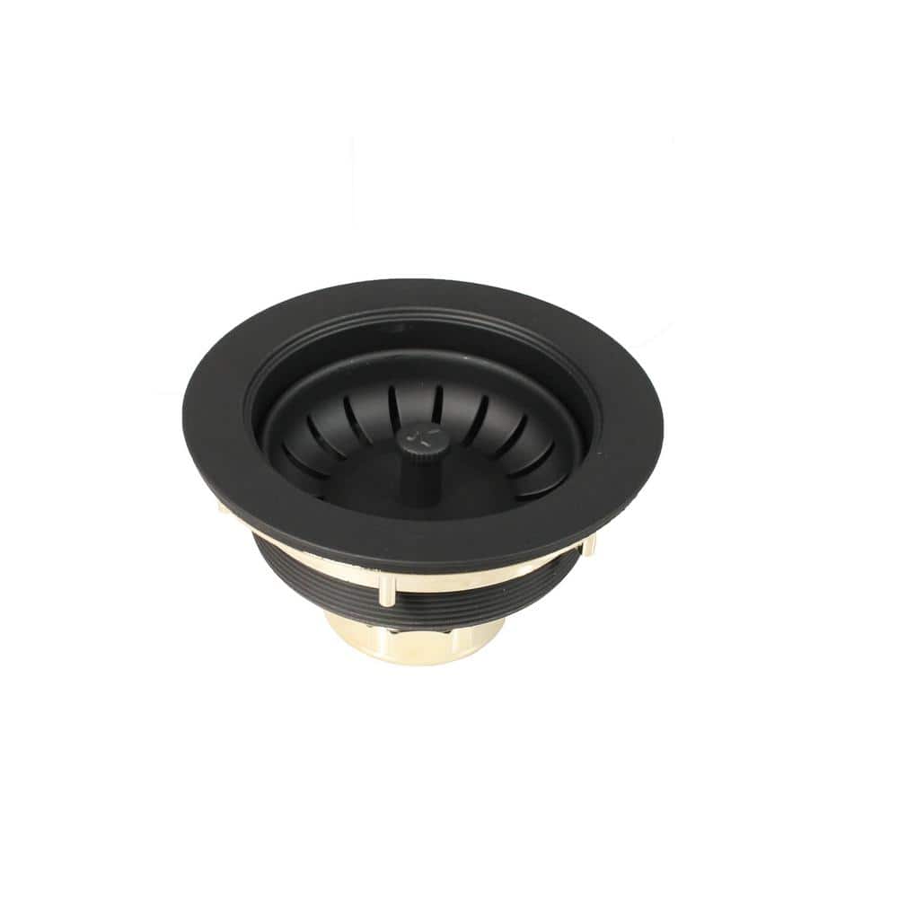 KEENEY 3.5 in. Brass Kitchen Sink Strainer (4)