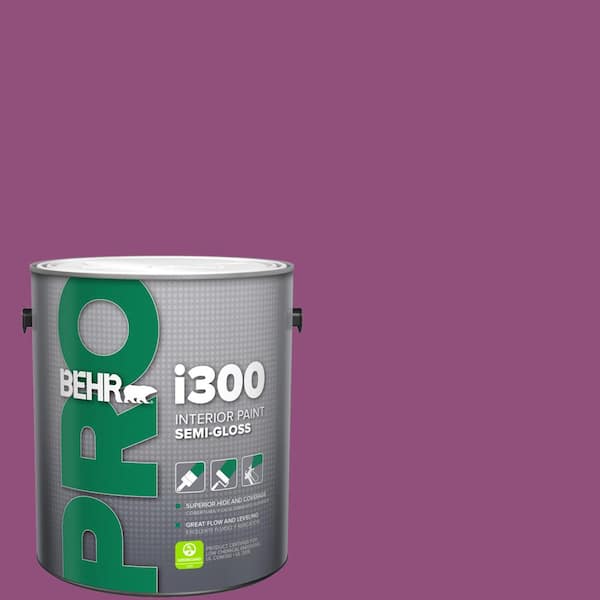 BEHR PRO 1 gal. #P110-7 XOXO Semi-Gloss Interior Paint (2)