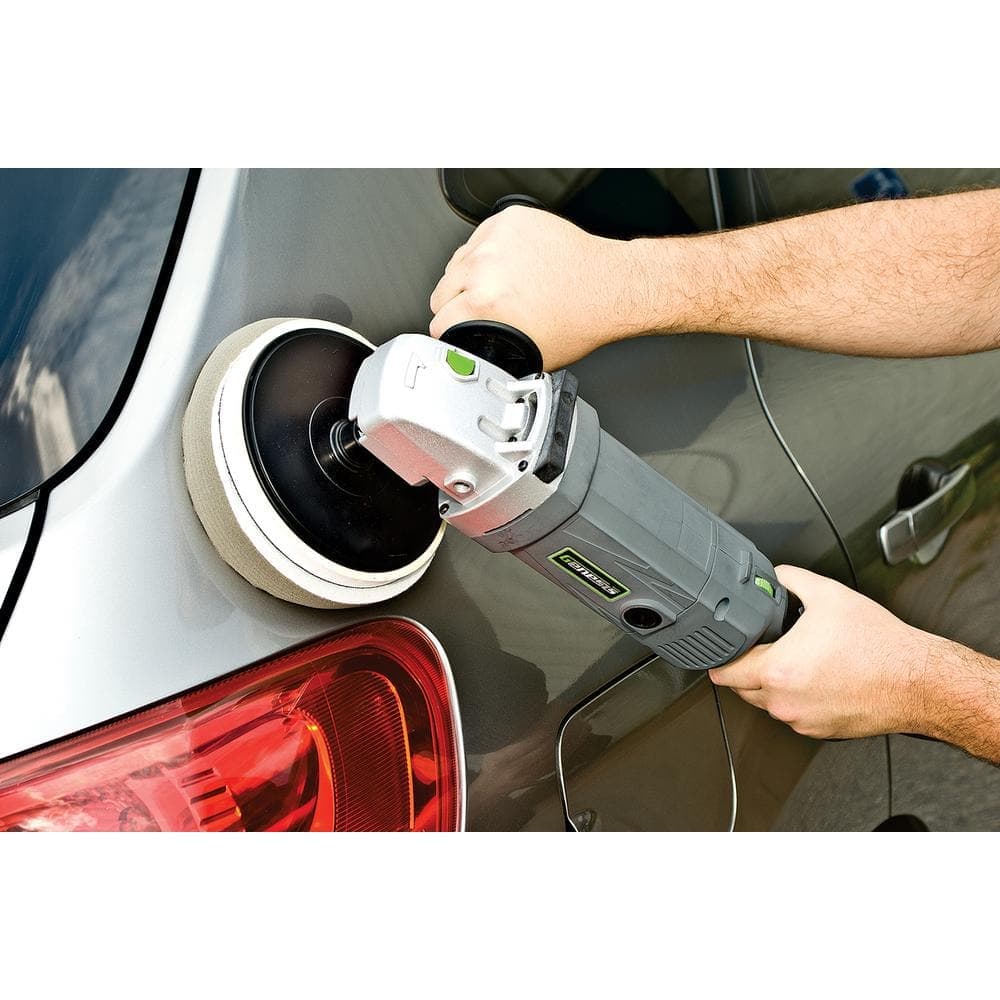 Genesis 7 in. GAFPP7 Quick-Change Waffle-Pattern Foam Polishing Pad with Reusable Hook and Loop Backing (2)
