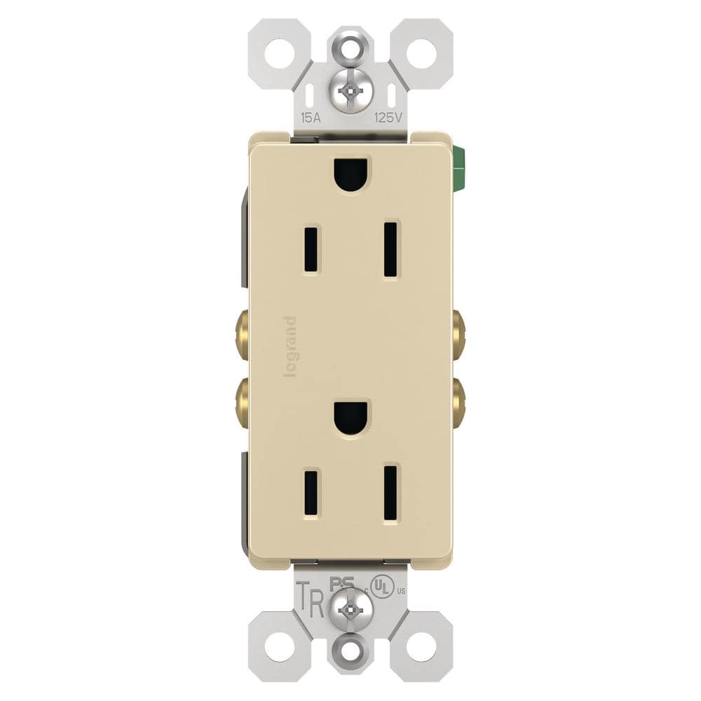 Legrand radiant 125-Volt Tamper Resistant Decorator Duplex Outlet