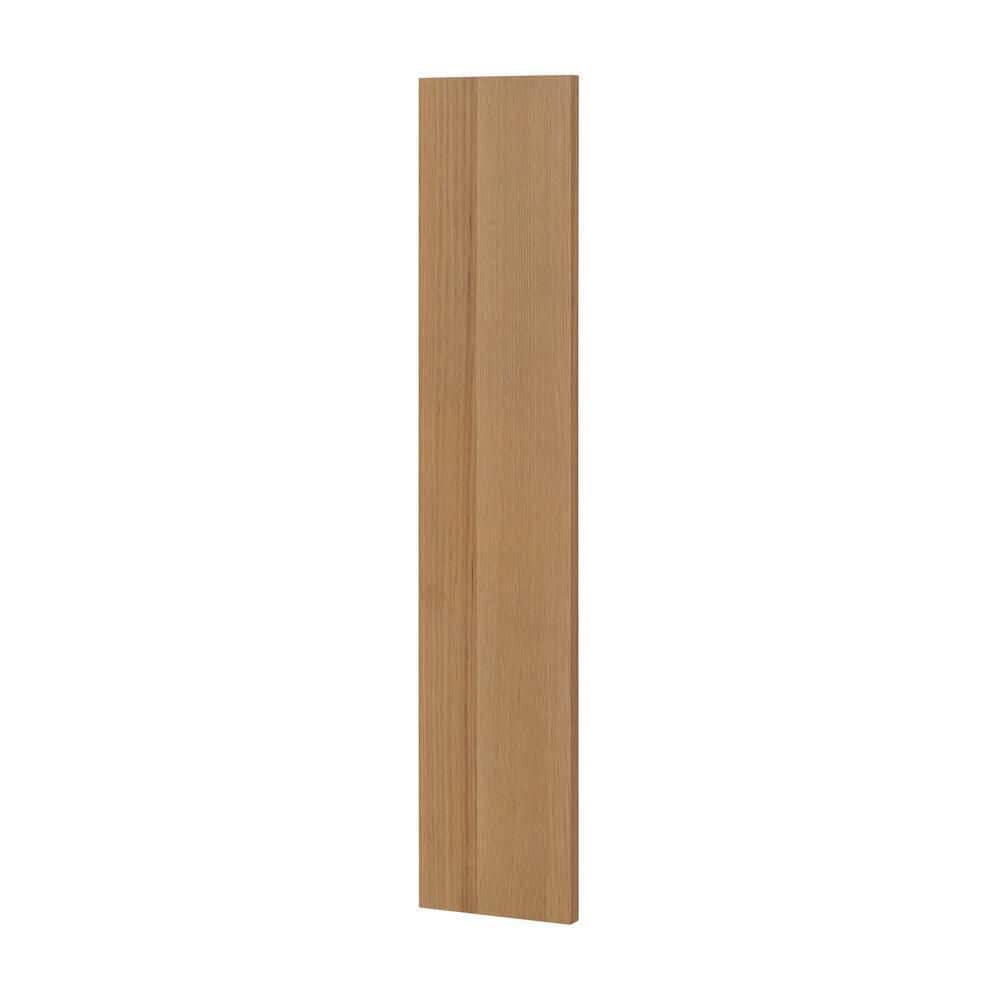 Hampton Bay Avondale/Leyton 6 in. W x 30 in. H Cabinet Filler in White Oak