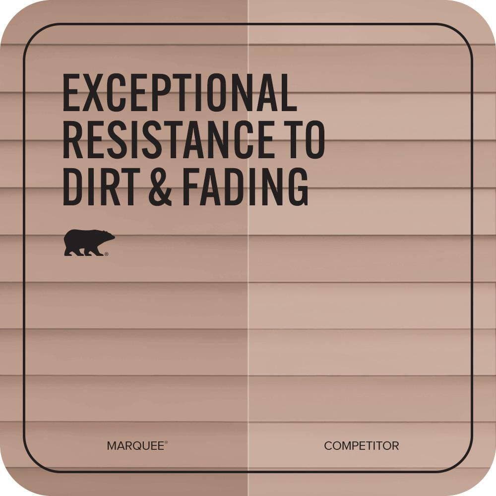 BEHR MARQUEE 5 gal. #S190-4 Spiced Brandy Flat Exterior Paint & Primer (4)