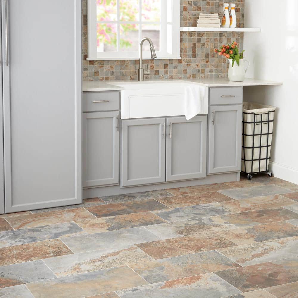 Marazzi VitaElegante Ardesia 12 in. x 24 in. Matte Porcelain Floor and Wall Tile (1.95 sq. ft. /each) (3)