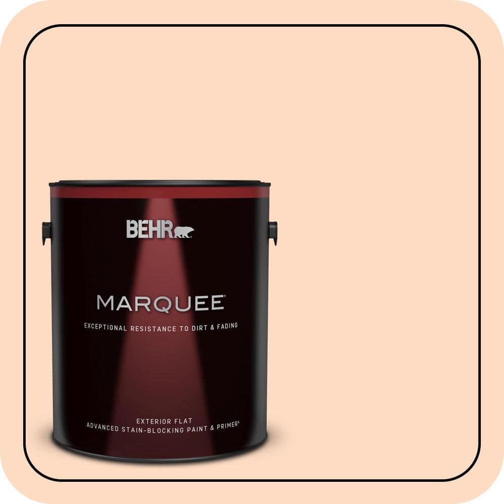 BEHR PREMIUM PLUS #250A-3 Whispering Peach Enamel Low Odor & Primer (1)