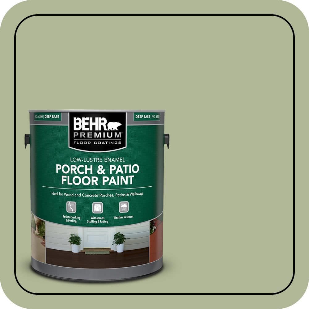 BEHR PREMIUM #PPU11-08 Low-Lustre Enamel Interior/Exterior Porch and Patio Floor Paint (1)