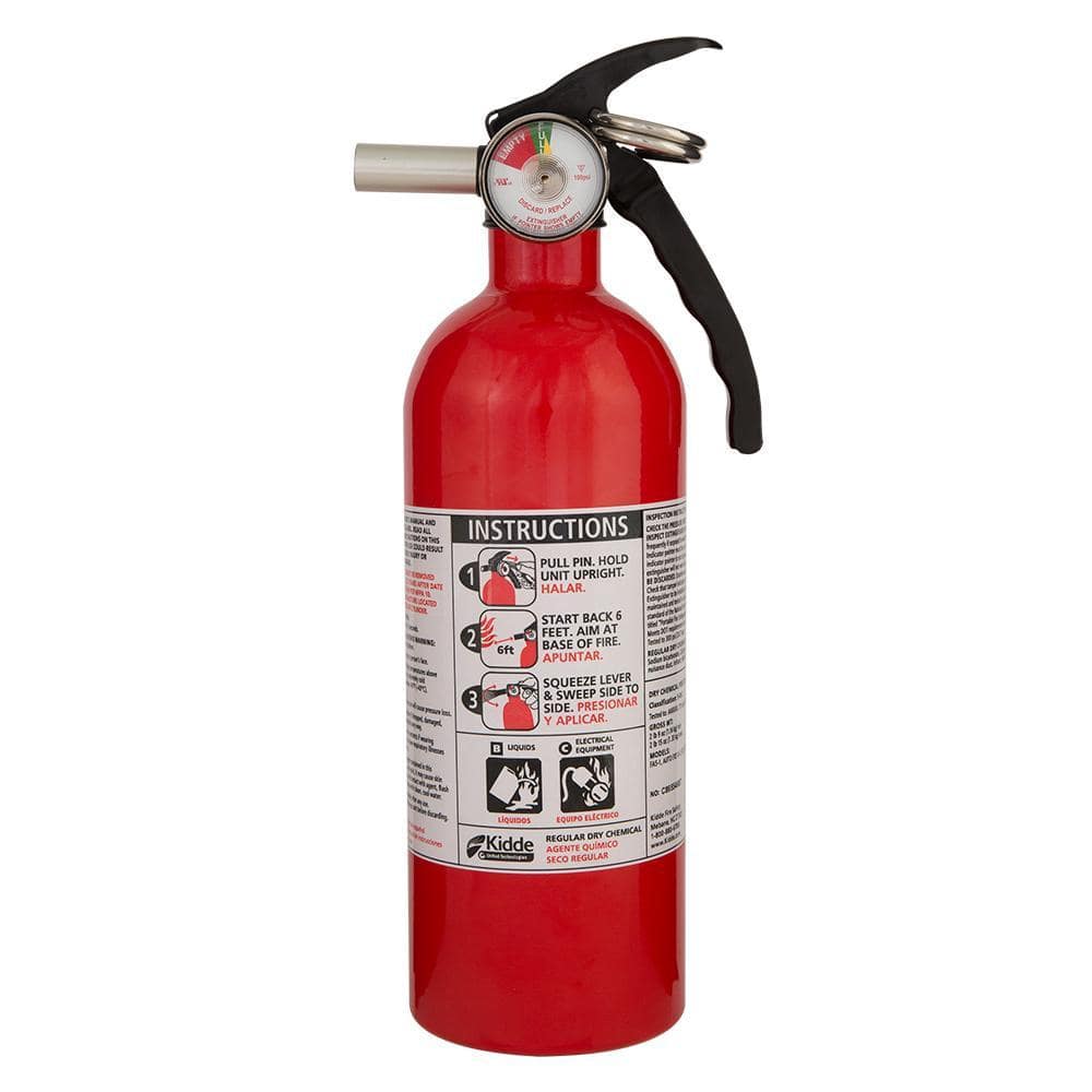 Kidde Home 5-B:C Class BC 2 lb. Fire Extinguisher, KD57-5BC (2)