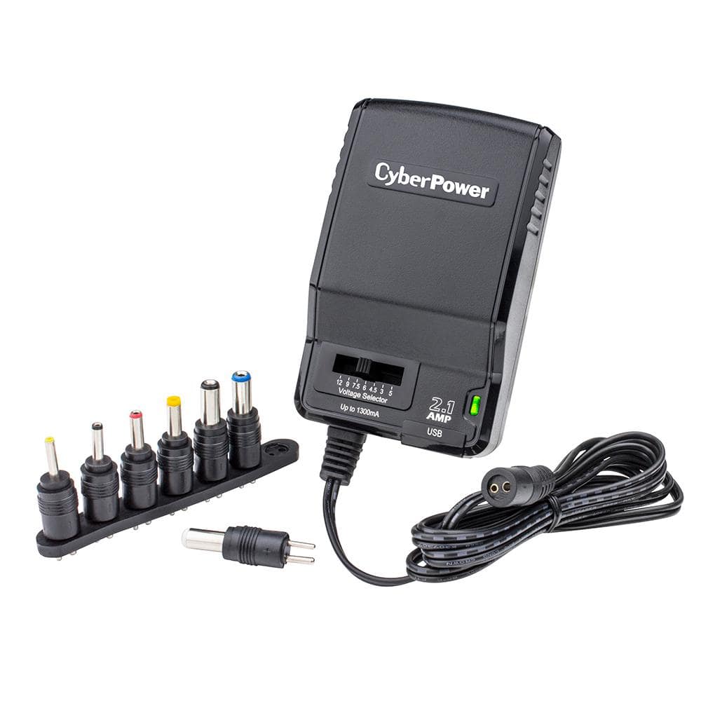 CyberPower Universal AC Adapter 1300mA 2USB