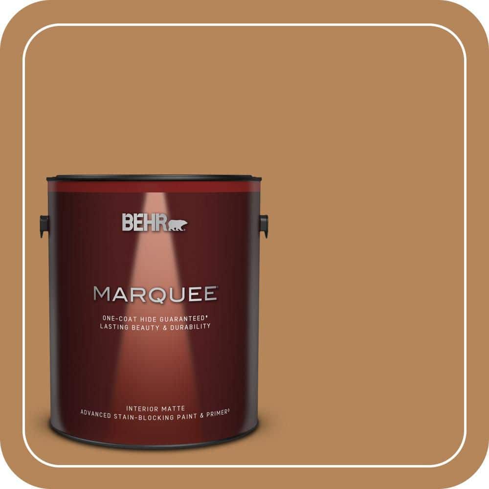 BEHR MARQUEE 1 gal. #S270-6 Almond Brittle Matte Interior Paint & Primer