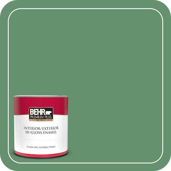 BEHR PREMIUM PLUS #M410-6 Turtle Creek Flat Low Odor & Primer (3)