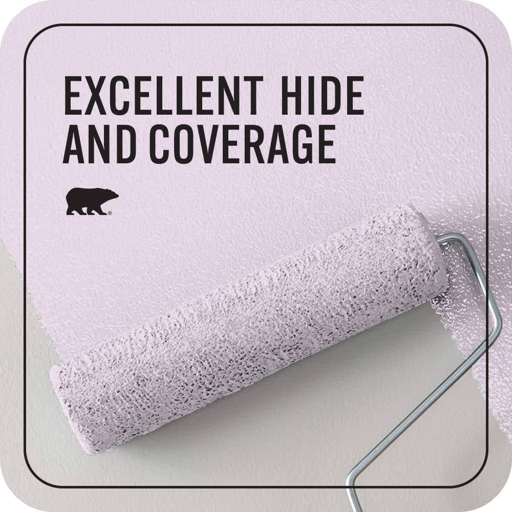 BEHR PREMIUM PLUS #P100-1 Sprinkle Enamel & Primer Color Sample (4)