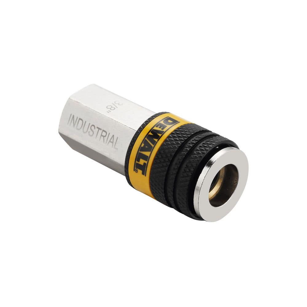 DEWALT 3/8 in. FNPT x 3/8 in. Body Industrial Coupler (3)