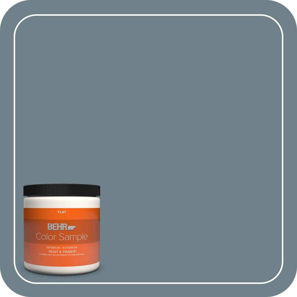 BEHR PREMIUM PLUS #PPU13-04 Atlantic Shoreline Enamel Low Odor & Primer (1)