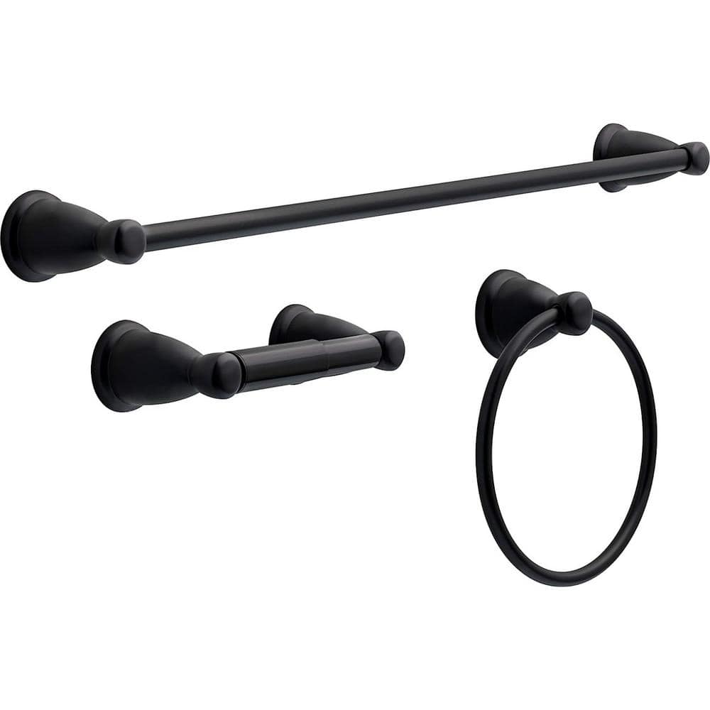 Dyiom Wall Mounted, Towel Bar 3-Piece (1)