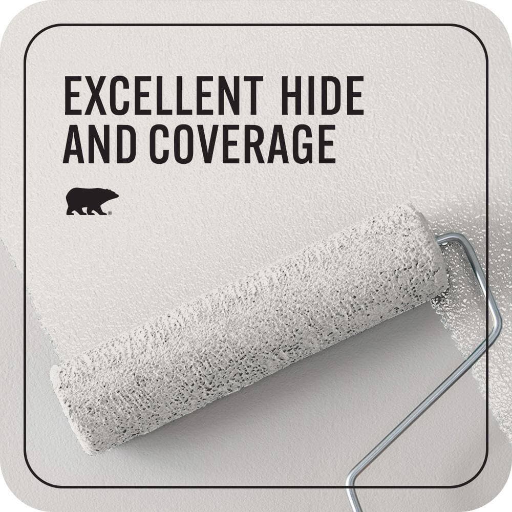 BEHR PREMIUM PLUS #PR-W08 Ambience White Enamel & Primer Color Sample (4)