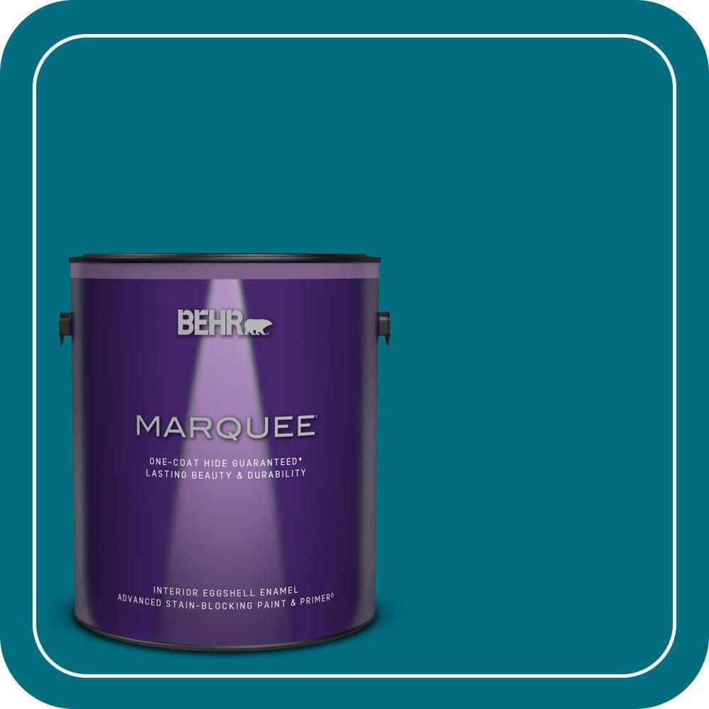 BEHR MARQUEE 1 gal. #MQ4-54 Coastal Jetty One-Coat Hide Eggshell Enamel Interior Paint & Primer