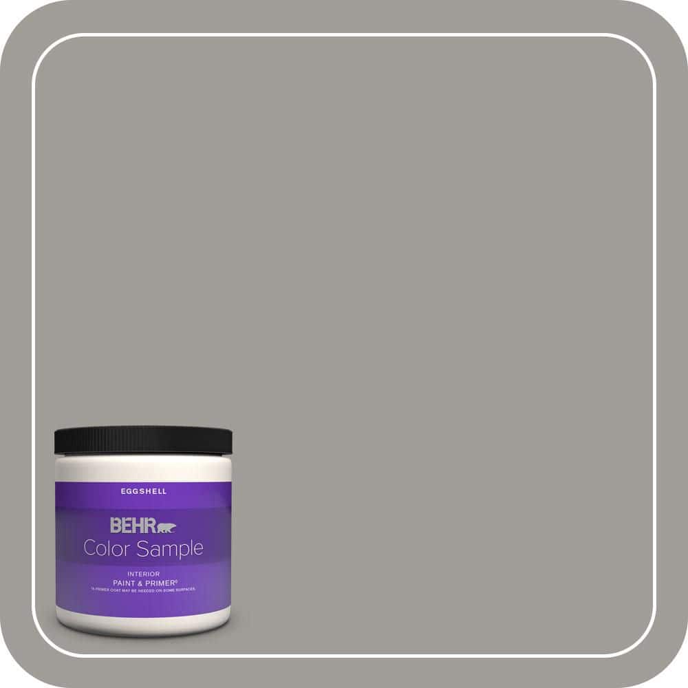 BEHR PREMIUM PLUS #BNC-17 Casual Gray Enamel Low Odor & Primer