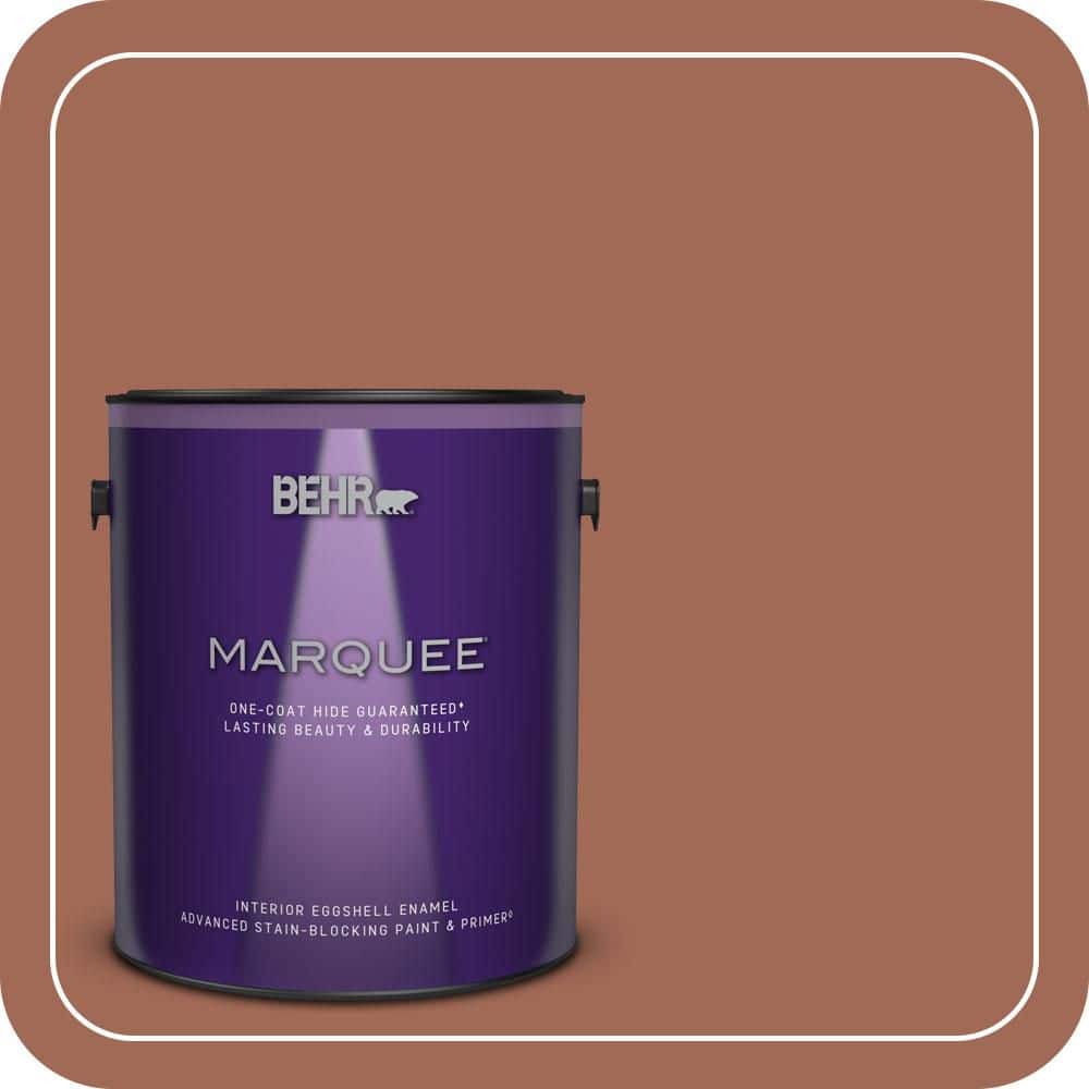 BEHR MARQUEE 1 gal. #S180-6 Perfect Penny One-Coat Hide Eggshell Enamel Interior Paint & Primer