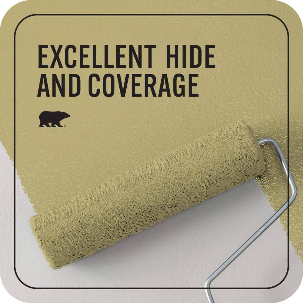BEHR PREMIUM PLUS #MQ6-60 Everglade Flat Interior/Exterior Paint & Primer Color Sample (4)