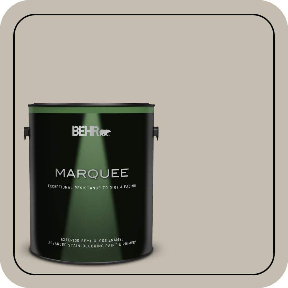 BEHR MARQUEE 1 gal. #N320-3 Tanglewood Semi-Gloss Enamel Exterior Paint & Primer
