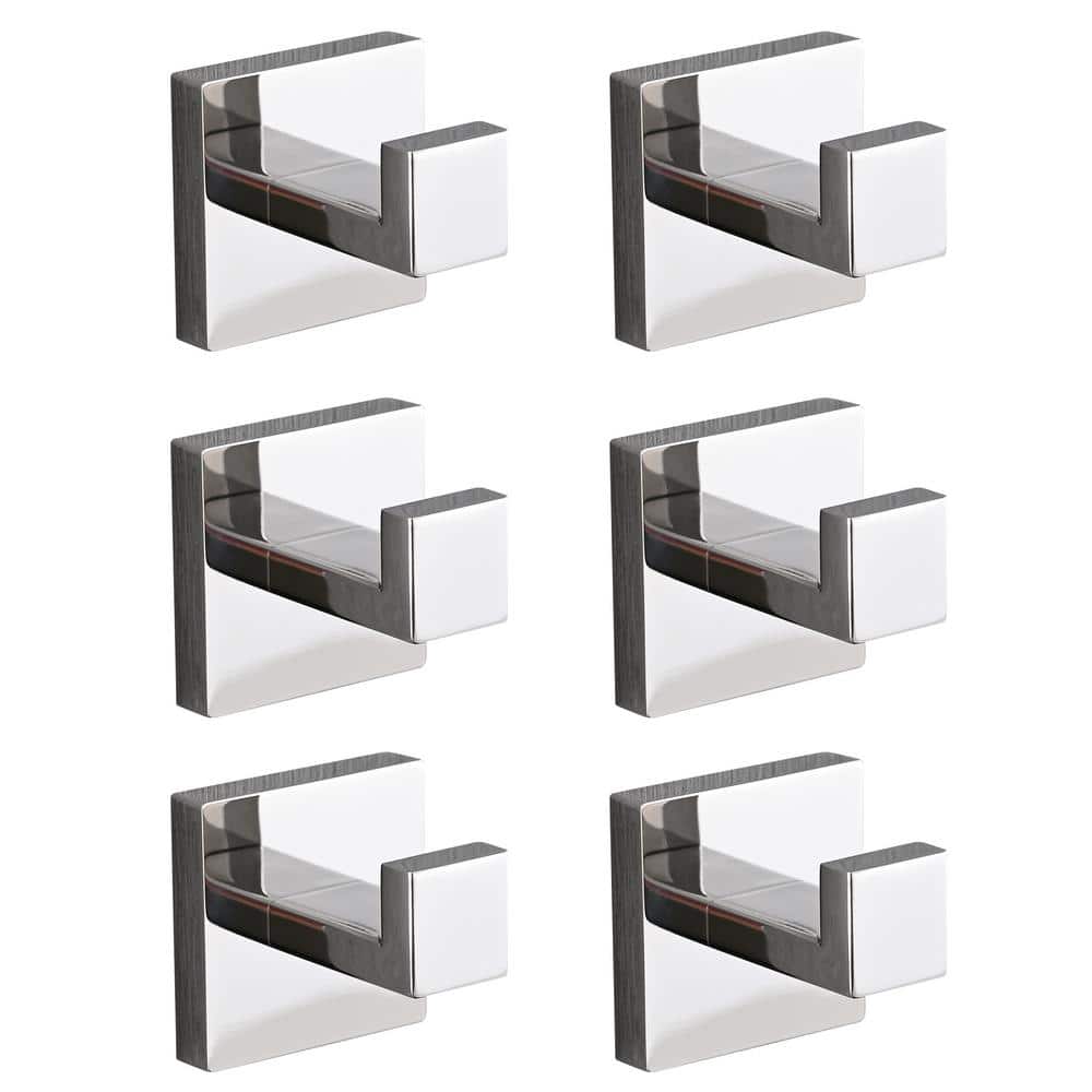 Flynama 6 -Piece Bath Hardware Set with Mounting Hardware in Chrome (1)