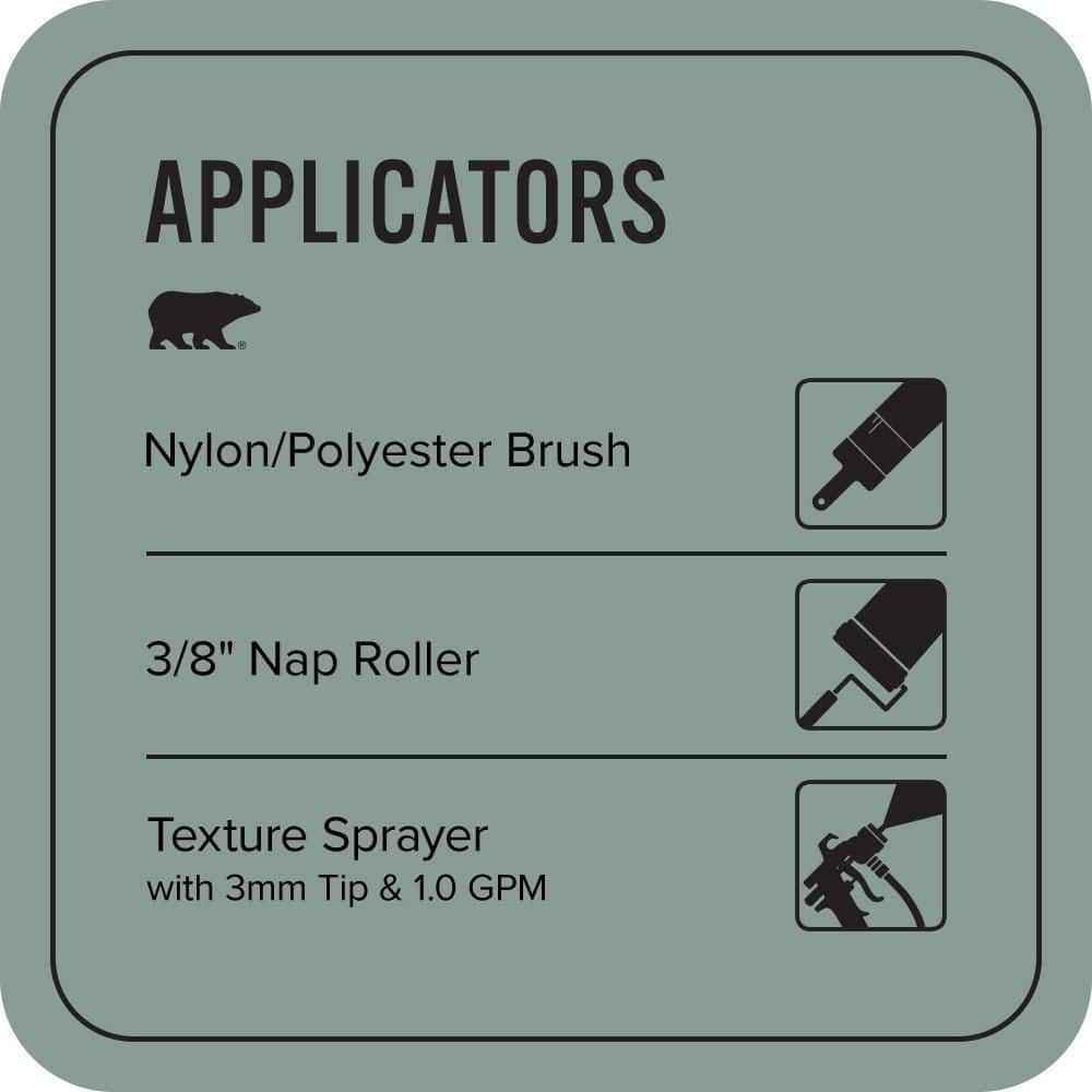 BEHR PREMIUM #490F-5 Textured Low-Lustre Enamel Interior/Exterior Porch and Patio Anti-Slip Floor Paint (4)
