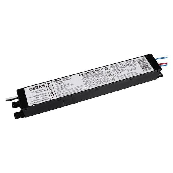 Sylvania Two 96-Watt T12 Lamps High Efficiency Instant Start Electronic Ballast
