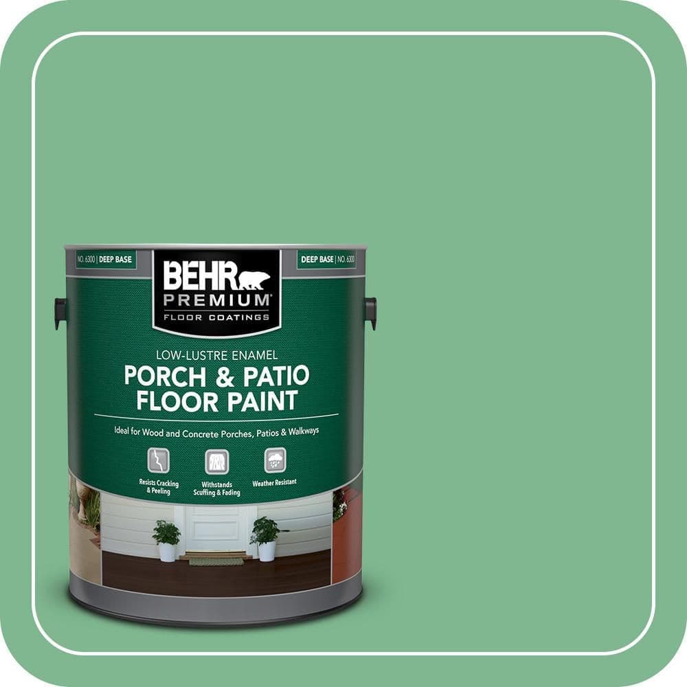 BEHR PREMIUM #BIC-40 Low-Lustre Enamel Interior/Exterior Porch and Patio Floor Paint (1)