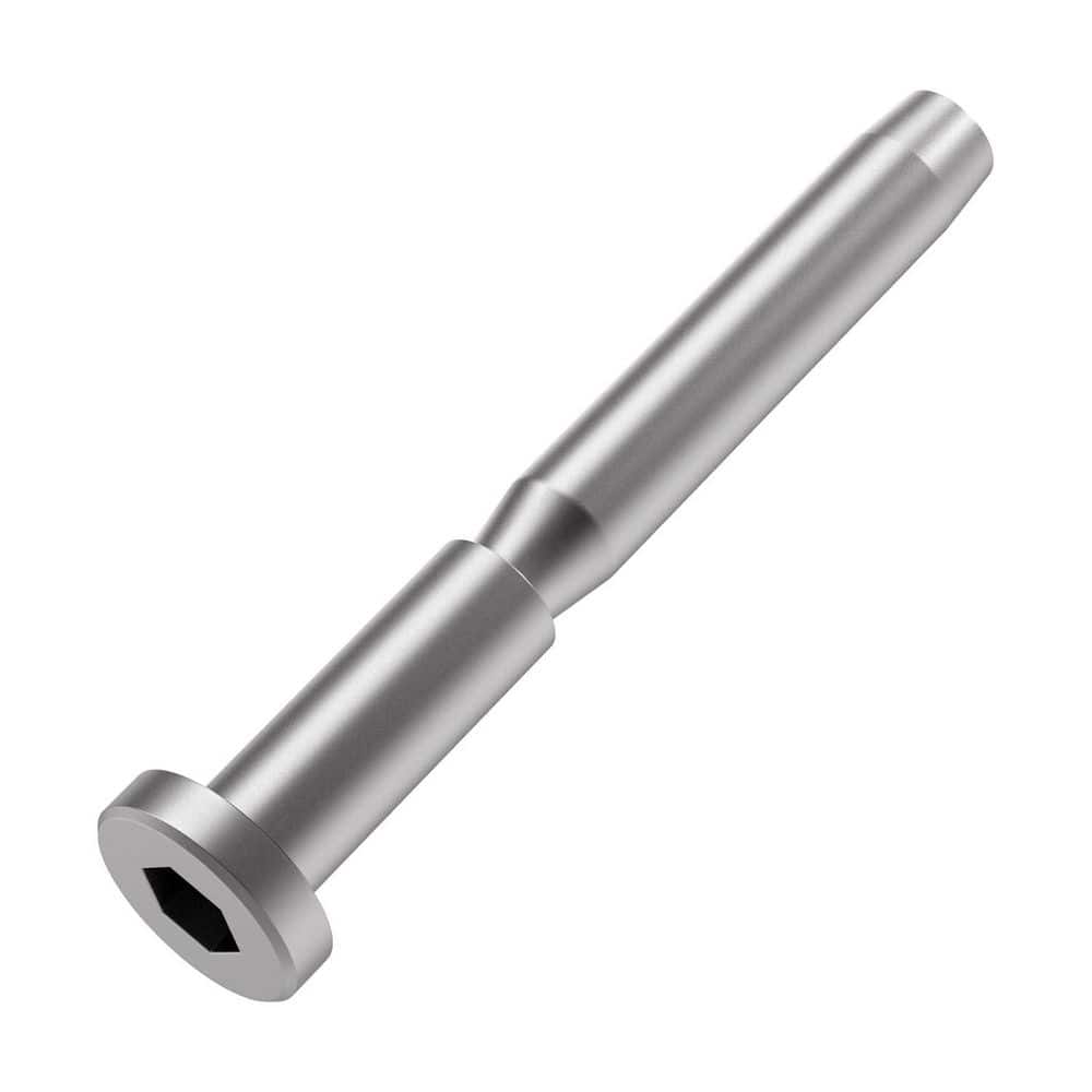 Afoxsos .32 in W 40 Pack 3/16 in.  Invisible Cable Railing Kit for 2 in. x 2 in.  Wood and Metal Posts (2)