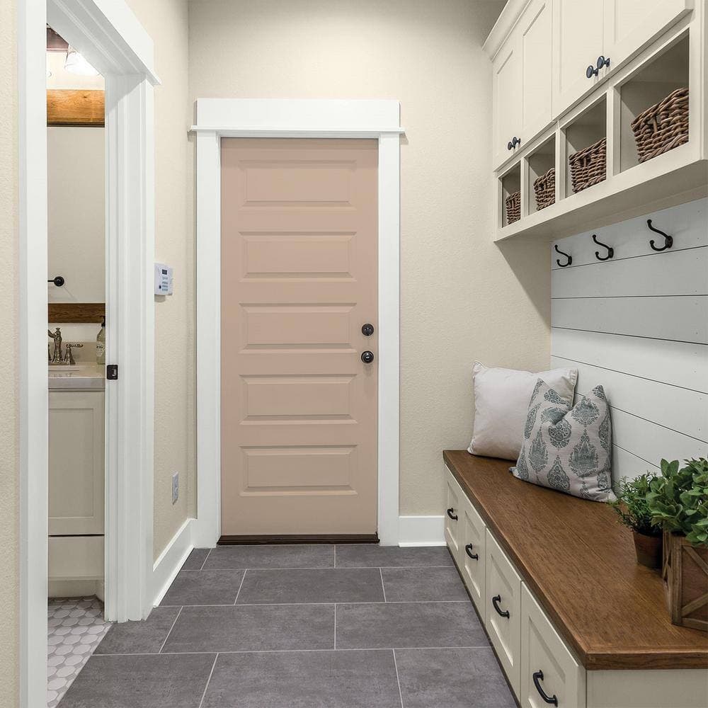 Glidden Premium 1 gal. PPG1079-4 Transcend Semi-Gloss Interior Latex Paint (4)