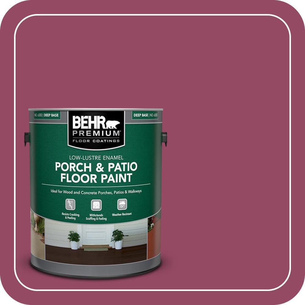 BEHR PREMIUM #P120-7 Low-Lustre Enamel Interior/Exterior Porch and Patio Floor Paint (1)