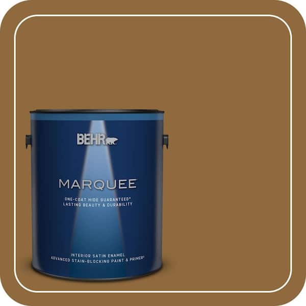 BEHR PREMIUM PLUS #300D-7 Spanish Leather Flat Low Odor & Primer (2)