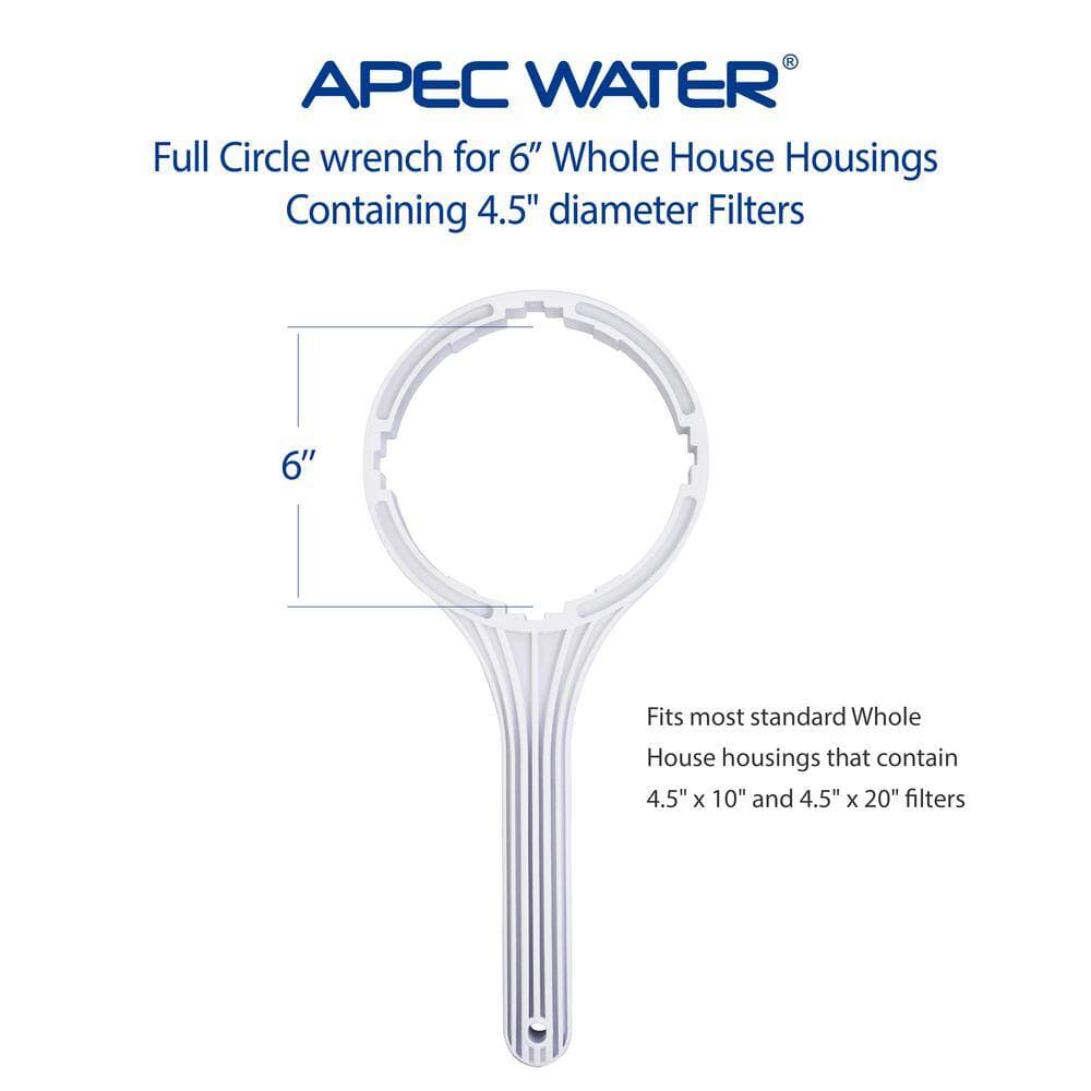 APEC Water Systems 360° Filter Housing Wrench for Whole House System with 4.5 in. Filter Cartridge (2)