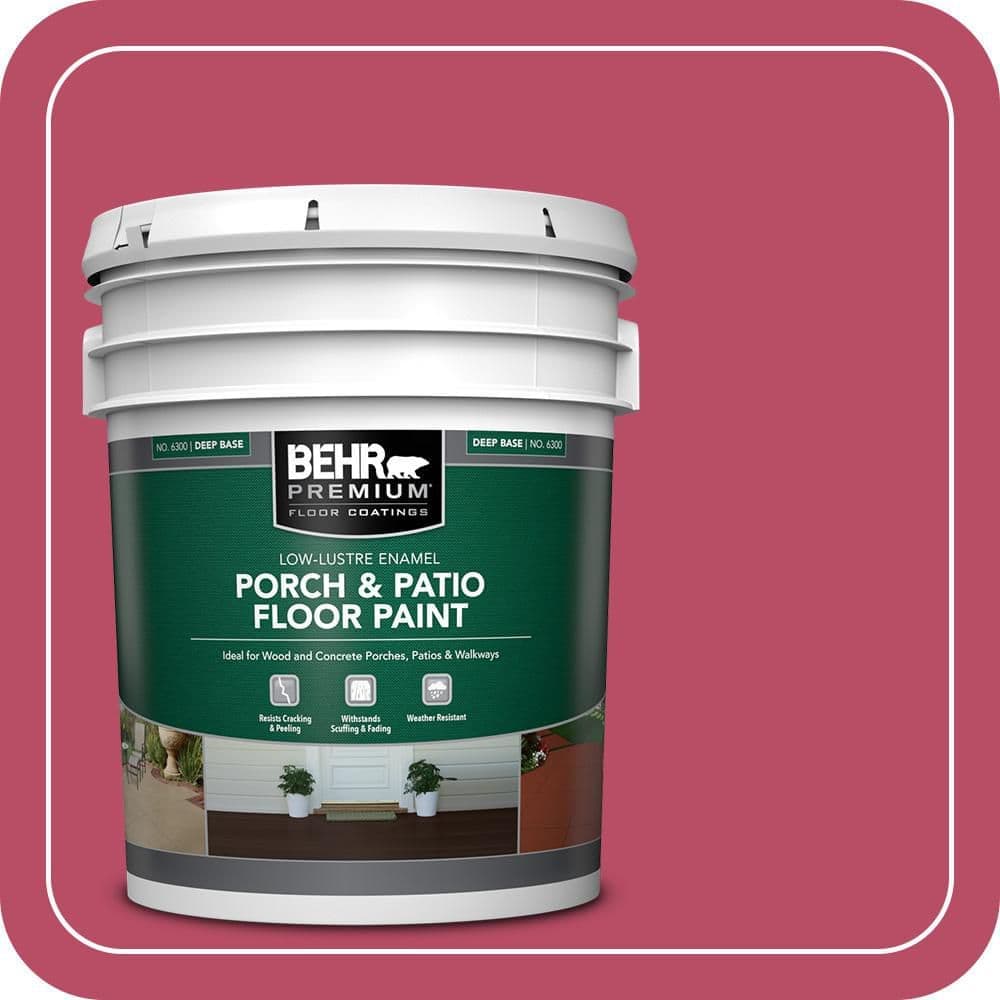 BEHR PREMIUM #P130-7 Low-Lustre Enamel Interior/Exterior Porch and Patio Floor Paint (1)