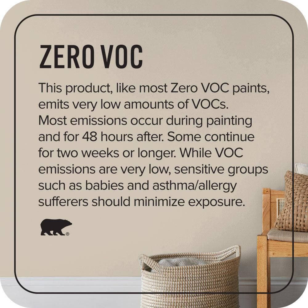 BEHR PREMIUM PLUS #BXC-04 Cavern Echo Enamel Low Odor & Primer (4)