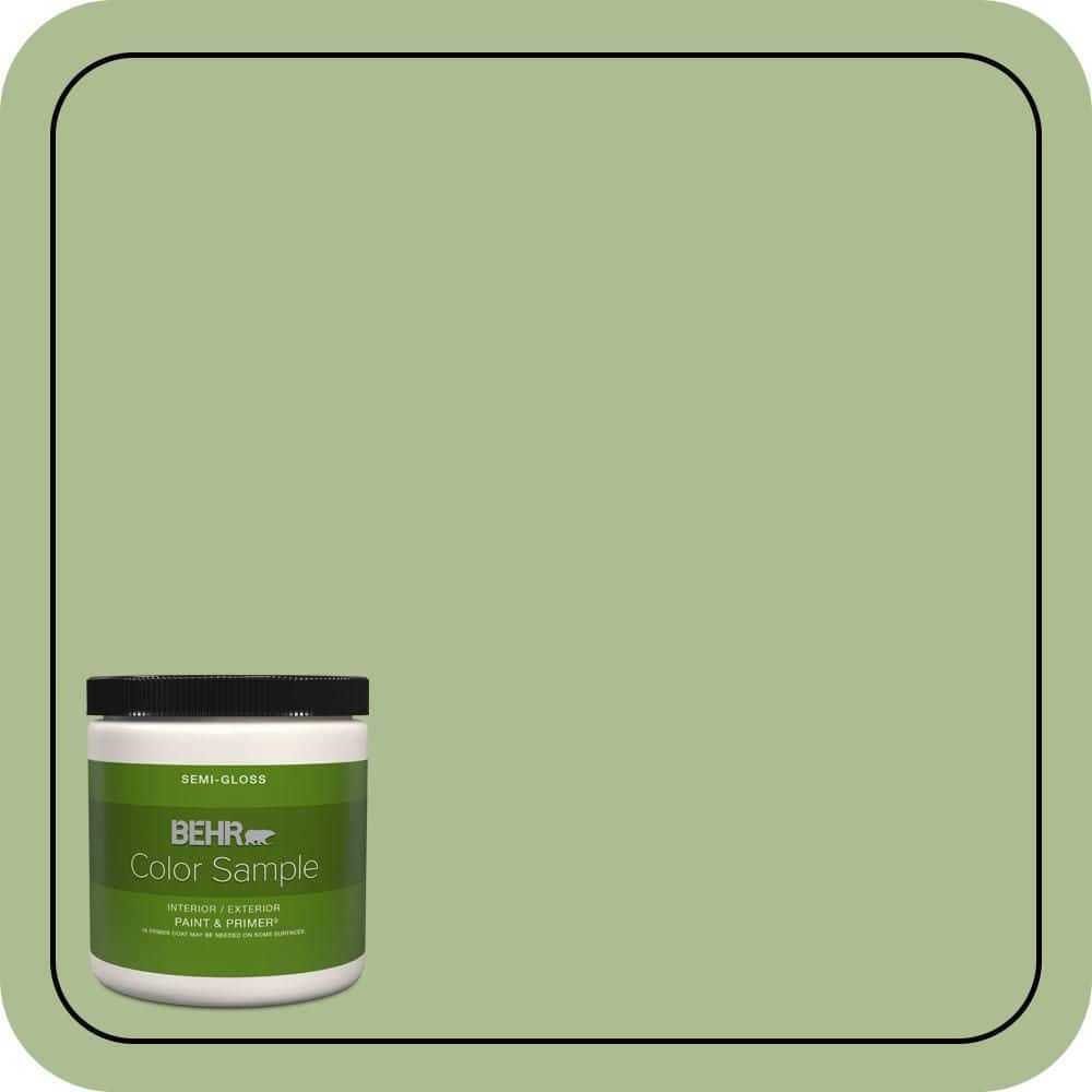 BEHR PREMIUM PLUS #M370-4 Chervil Leaves Enamel Low Odor & Primer (1)
