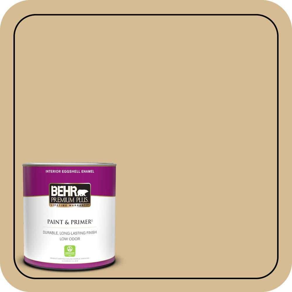 BEHR PREMIUM PLUS #330F-4 Pebble Path Enamel Low Odor & Primer