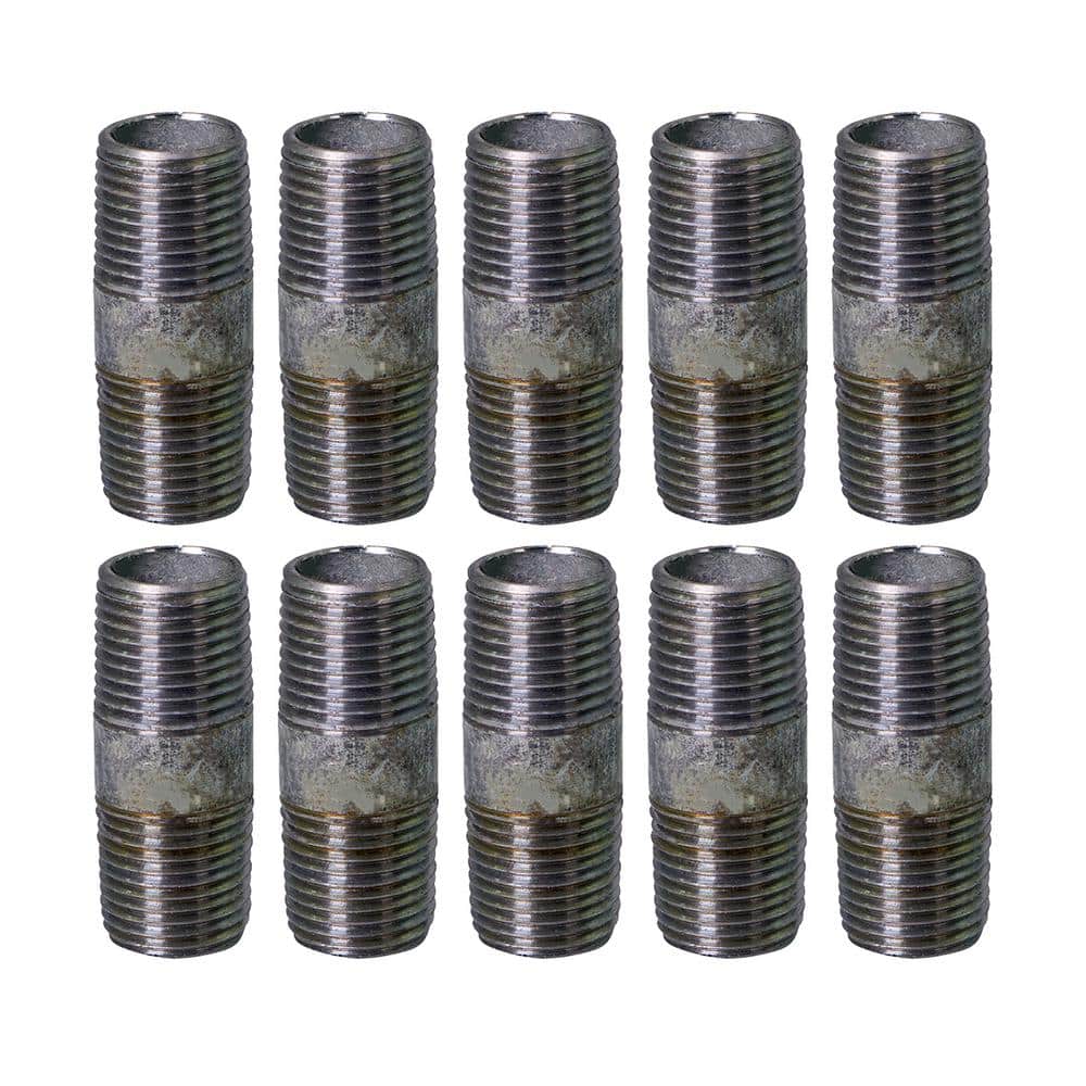PLUMBFLEX 3/4 in. 2-1/2 in. Galvanized Steel Pipe Nipple (Pack of) (1)