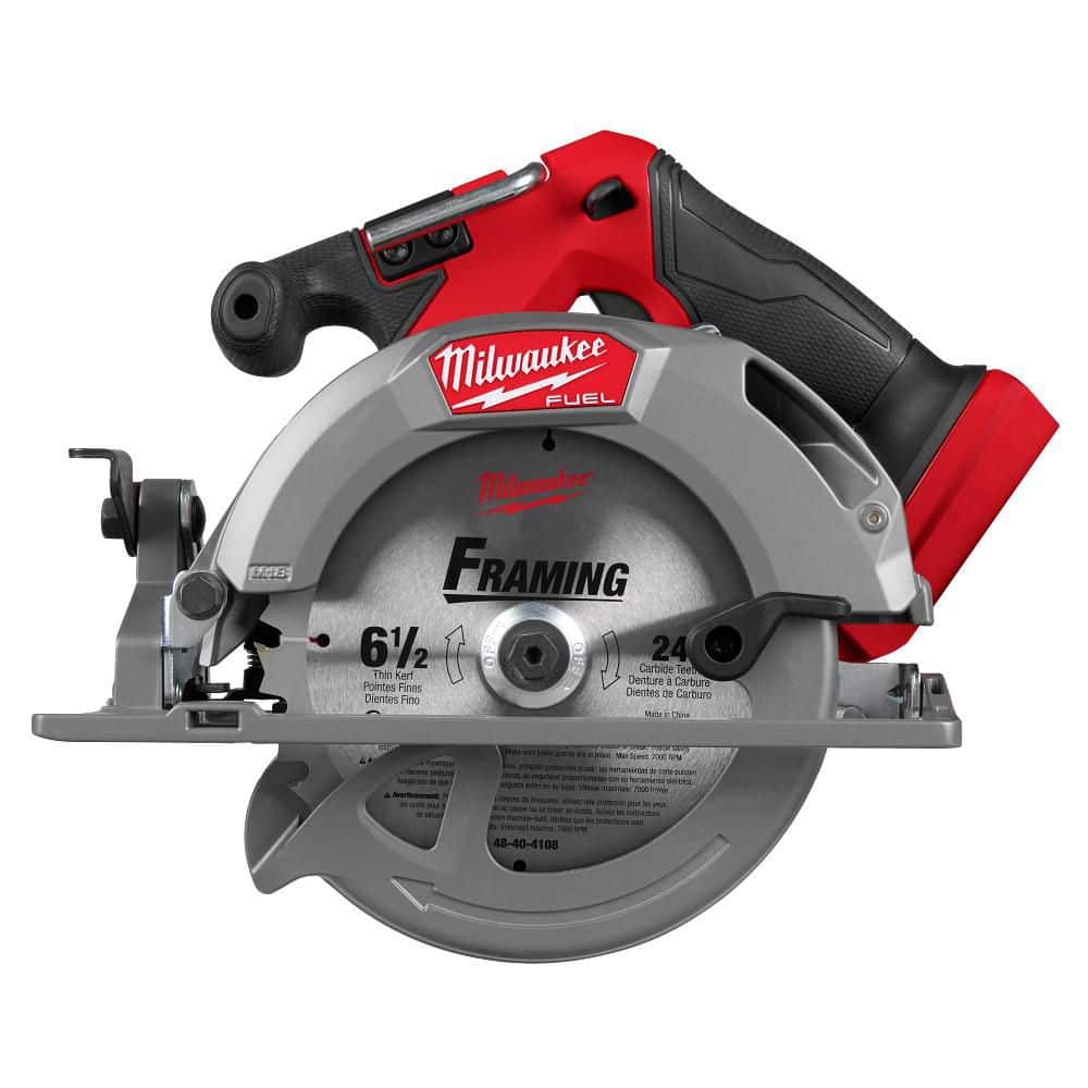 Milwaukee M18 FUEL 18V Lith-Ion Brushless Cordless . Circular Saw w/ (1) HIGH OUTPUT 6.0 Ah Battery (1)