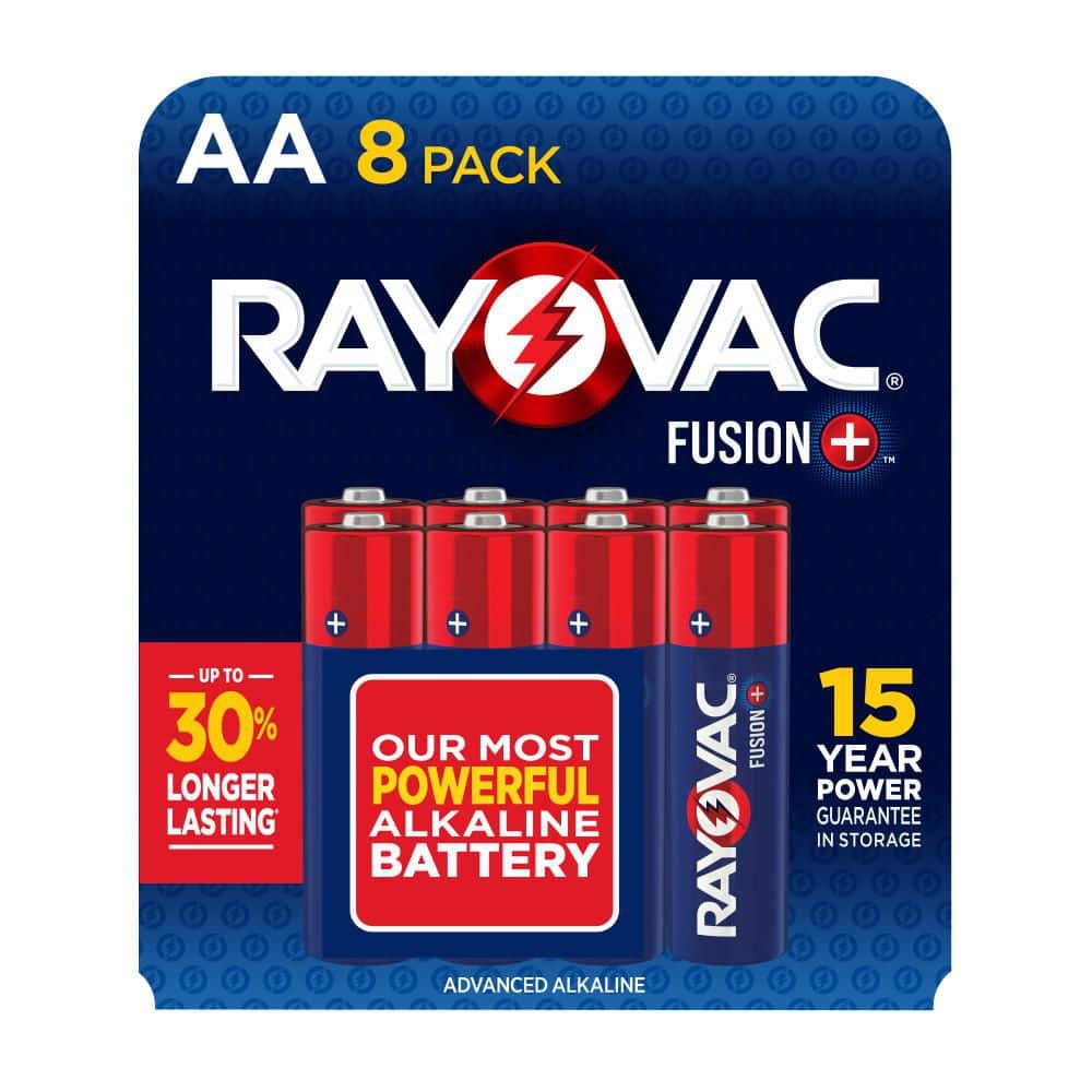 Rayovac Fusion Alkaline AA Card